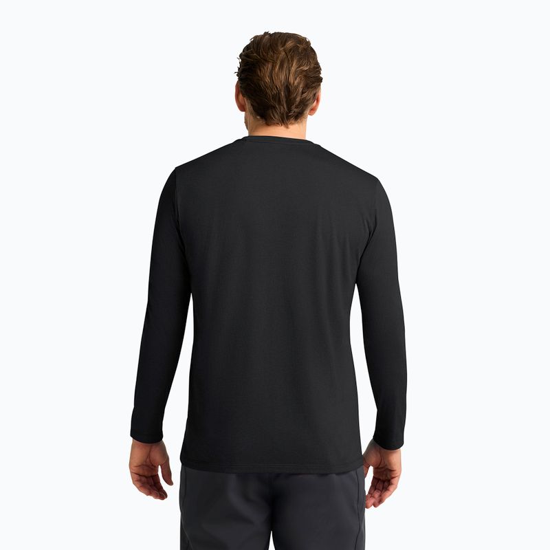Herren-Thermolangarmshirt Jack Wolfskin Sky Thermal schwarz 3