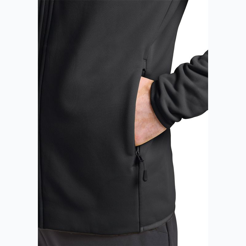 Jack Wolfskin Herren Fleece-Sweatshirt Baiselberg Fz schwarz 5