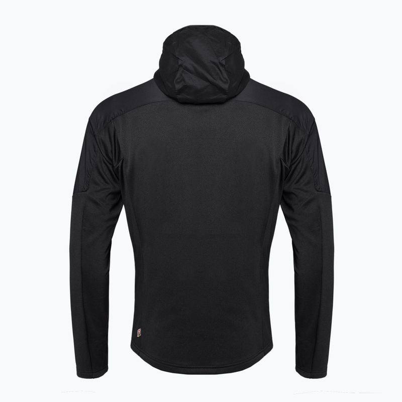Herren Hybridjacke Jack Wolfskin Alpgrat Pro Ins Fz schwarz 6