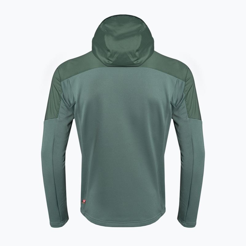 Herren Hybridjacke Jack Wolfskin Alpgrat Pro Ins Fz hedge green 6