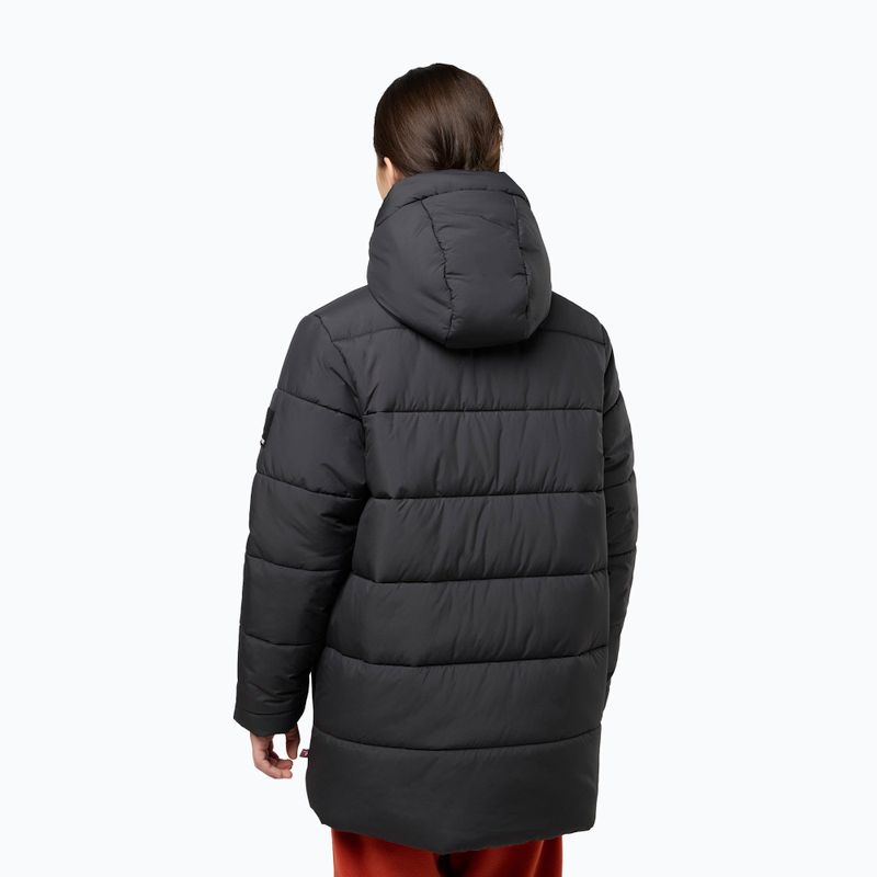 Isolierte Jacke Kinder Jack Wolfskin Teen Ins Long granite black 2