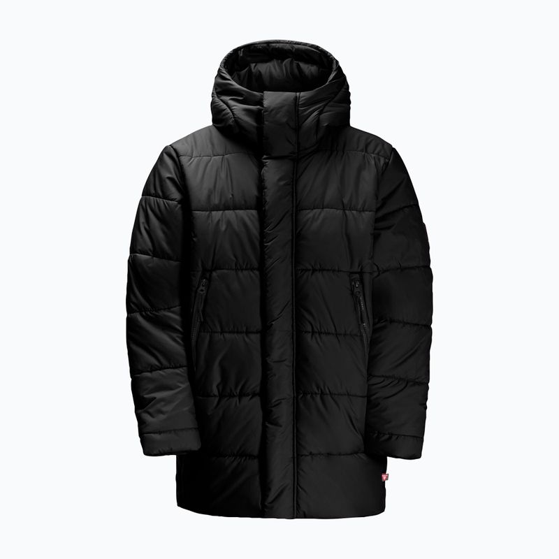 Isolierte Jacke Kinder Jack Wolfskin Teen Ins Long granite black 4