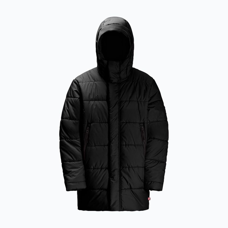 Isolierte Jacke Kinder Jack Wolfskin Teen Ins Long granite black 5