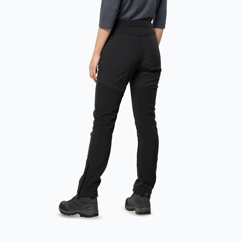 Jack Wolfskin Damen-Trekkinghose Stollberg schwarz 2