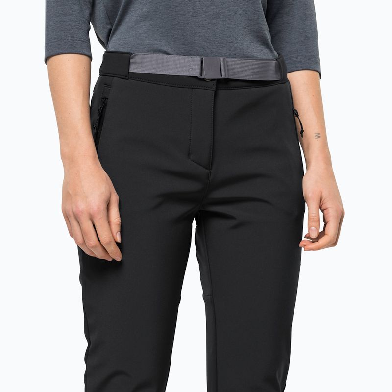 Jack Wolfskin Damen-Trekkinghose Stollberg schwarz 3