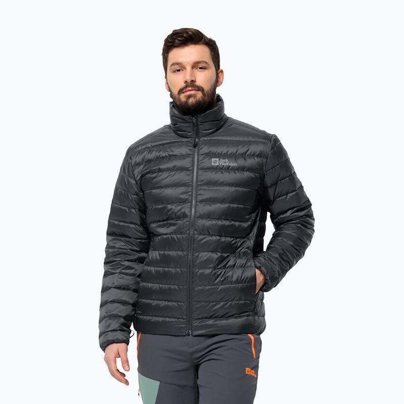 Jack Wolfskin Herren Daunenjacke Pilvi Down schwarz