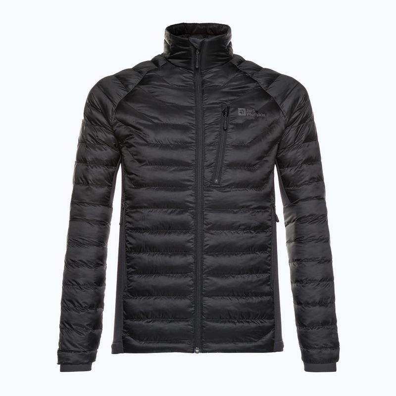 Jack Wolfskin Routeburn Pro Ins Herren Daunenjacke schwarz 6