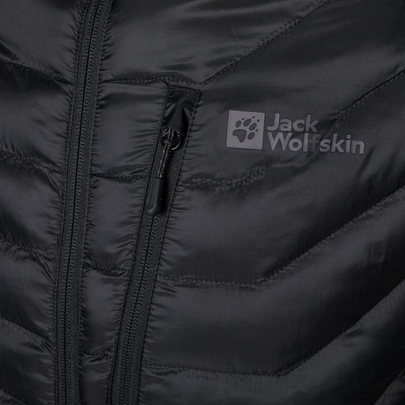 Jack Wolfskin Routeburn Pro Ins Herren Daunenjacke schwarz 8