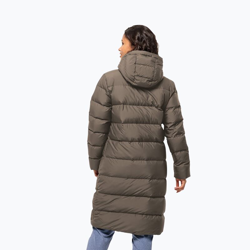 Jack Wolfskin Damen Daunenmantel Frozen Palace Cold Coffee 2