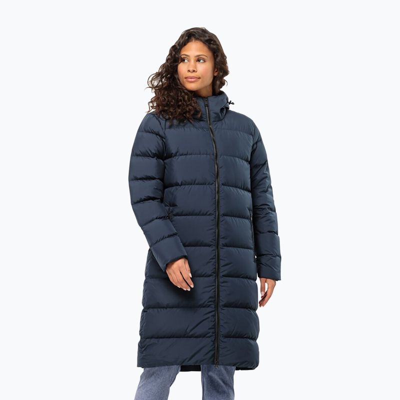 Jack Wolfskin Damen Daunenmantel Frozen Palace Nachtblau