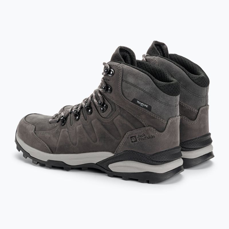 Jack Wolfskin Herren Refugio Prime Texapore Mid schiefergrau Trekkingstiefel 3