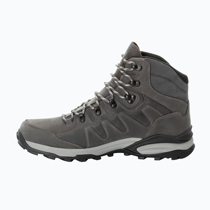 Jack Wolfskin Herren Refugio Prime Texapore Mid schiefergrau Trekkingstiefel 13