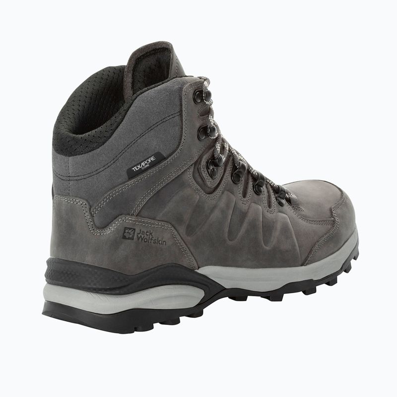 Jack Wolfskin Herren Refugio Prime Texapore Mid schiefergrau Trekkingstiefel 14