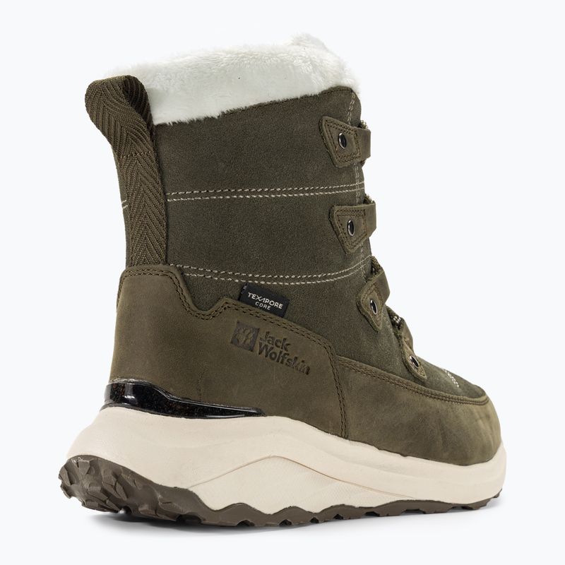 Jack Wolfskin Damen-Trekkingstiefel Dromoventure Texapore High island moss 10
