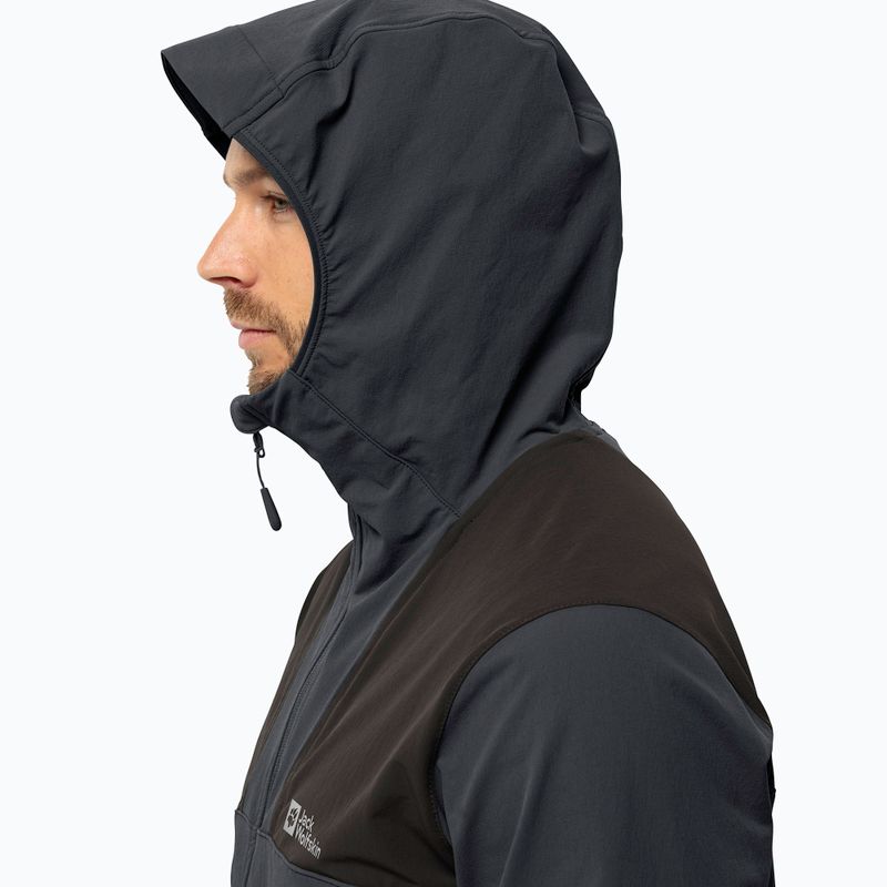 Jack Wolfskin Andur phantom Herren-Softshell-Jacke 2