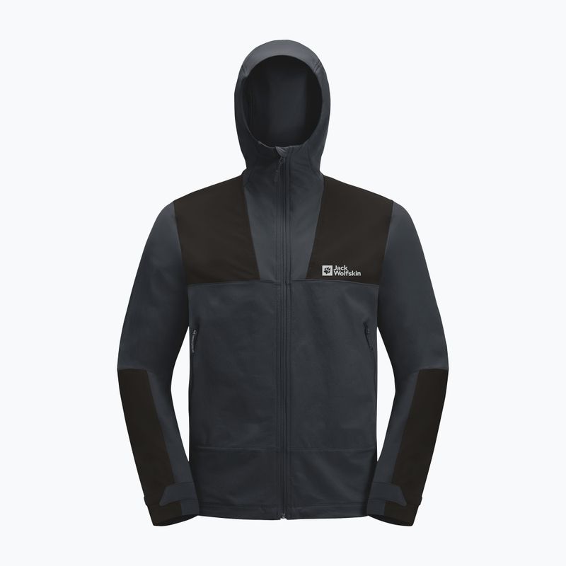 Jack Wolfskin Andur phantom Herren-Softshell-Jacke 5