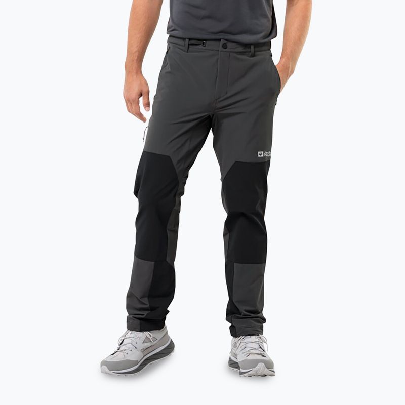 Herren-Softshellhose Jack Wolfskin Andur phantom