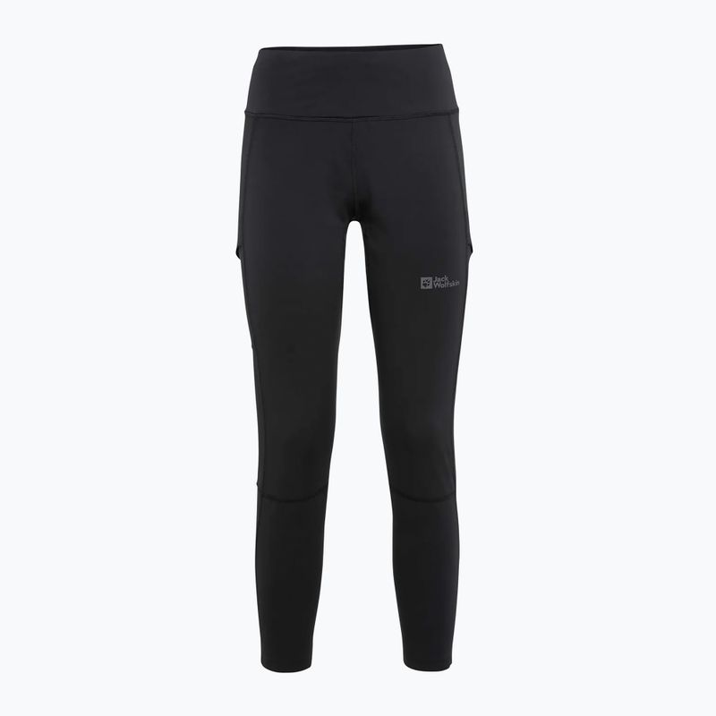 Jack Wolfskin Damen-Trekkinghose Kammweg Tights schwarz 5