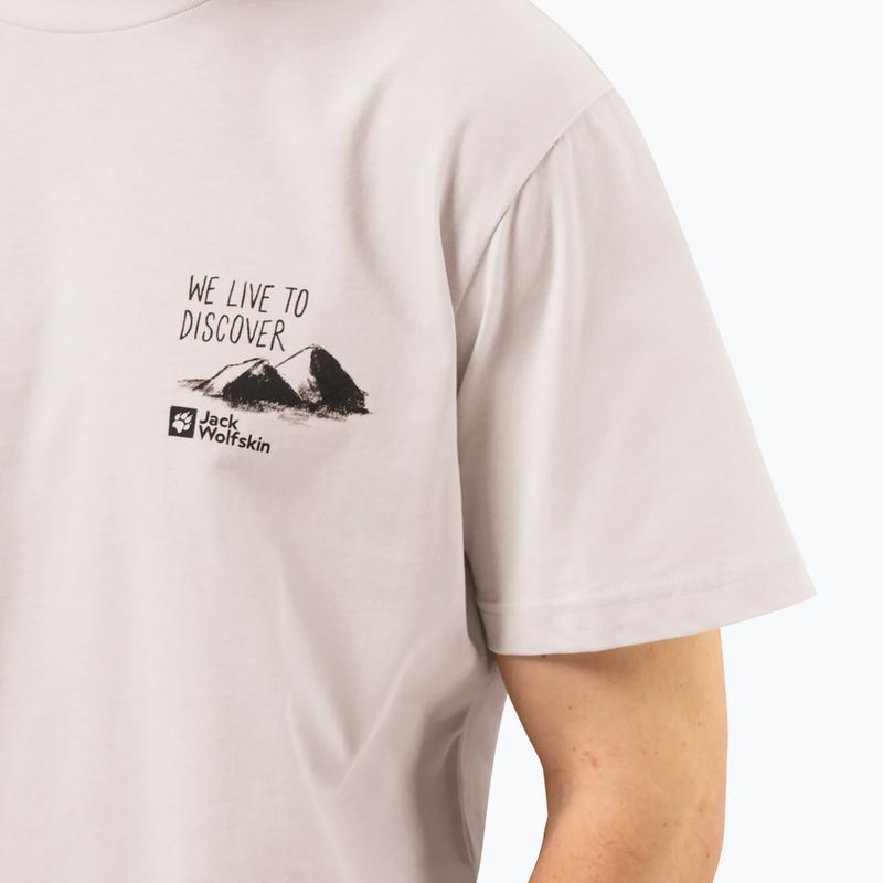 Jack Wolfskin Herren-T-Shirt Discover sea shell