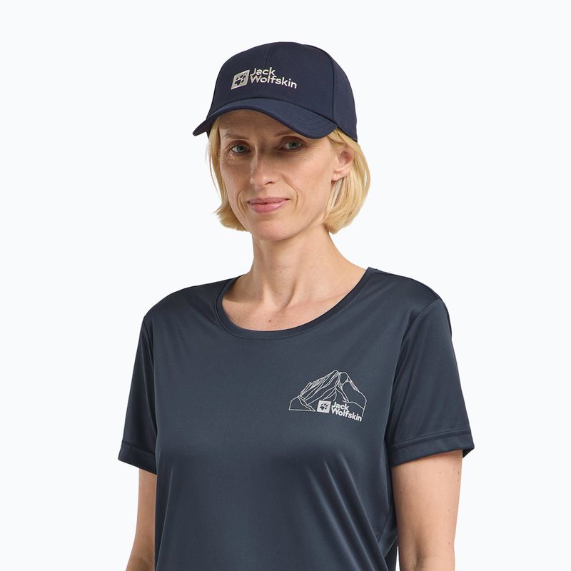 Jack Wolfskin Baseballkappe schwarz 5