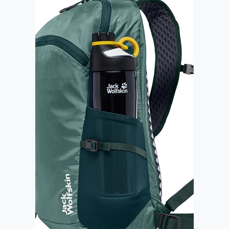 Jack Wolfskin Prelight Shape 15 l jadegrüner Wanderrucksack 7