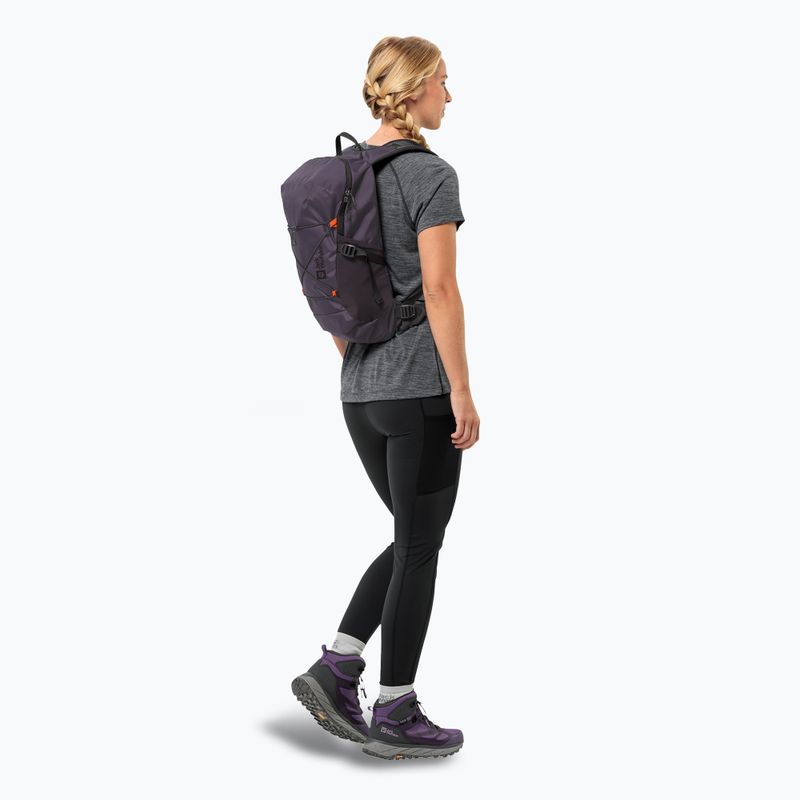 Jack Wolfskin Cyrox Shape 15 l Wanderrucksack dark grape 13