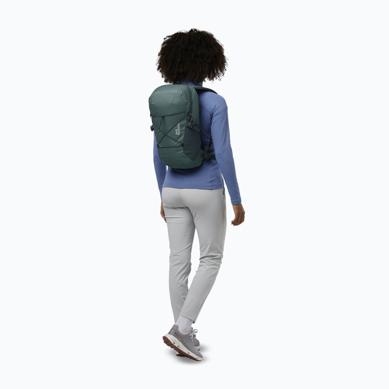 Jack Wolfskin Cyrox Shape 15 l Wanderrucksack jadegrün 12