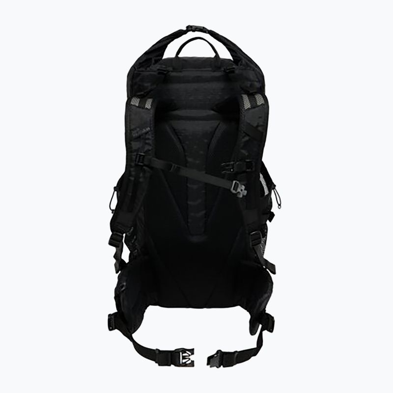 Jack Wolfskin Wandermood Rolltop 30 l Wanderrucksack Granit schwarz 2