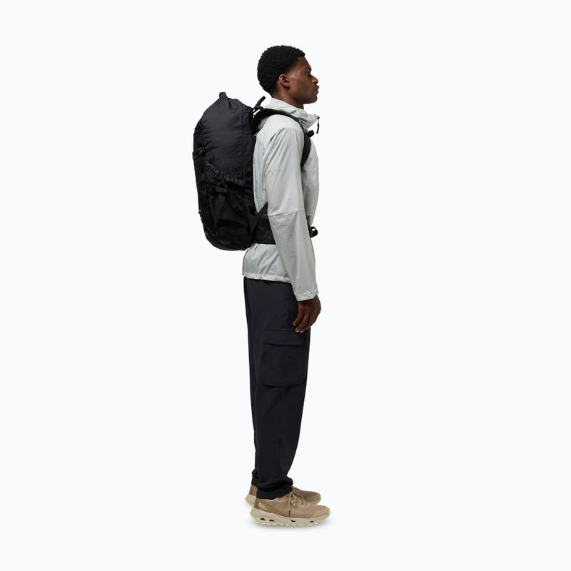 Jack Wolfskin Wandermood Rolltop 30 l Wanderrucksack Granit schwarz 16