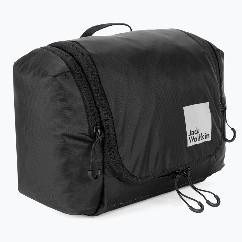 Jack Wolfskin Wandermood Washbag Wandertasche Granit schwarz 2