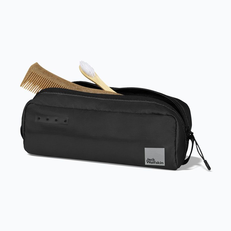 Jack Wolfskin Wandermood Kulturbeutel Mini 1 l granit schwarz 5
