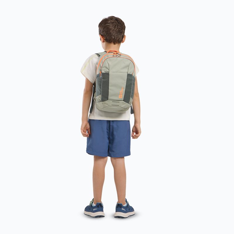 Jack Wolfskin Kids Moab Jam 12 l mint leaf Wanderrucksack 11