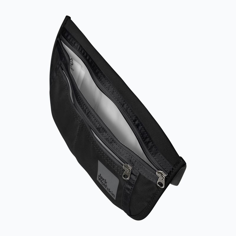 Jack Wolfskin Document Belt De Luxe Nierentasche schwarz 5