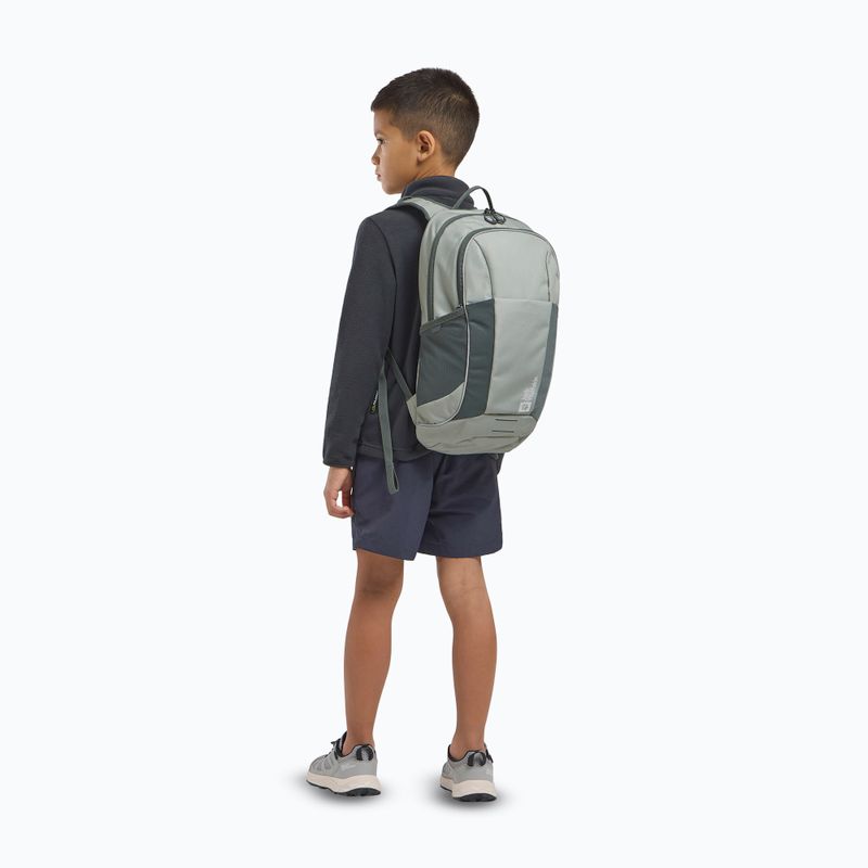 Jack Wolfskin Moab Trail 14 l mint leaf Kinder Wanderrucksack 10
