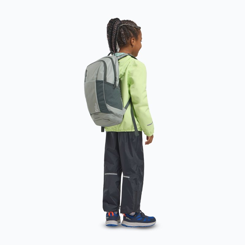 Jack Wolfskin Moab Trail 14 l mint leaf Kinder Wanderrucksack 11