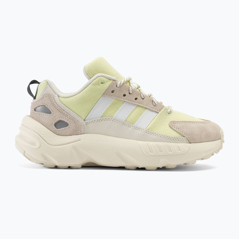 Kinderschuhe adidas ZX 22 cloud white/cloud white/almost lime 2