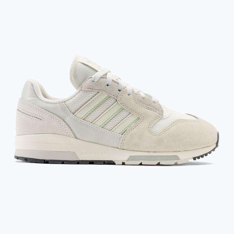 Herren adidas ZX 420 Aschesilber/Off White/White Tint Schuhe 2