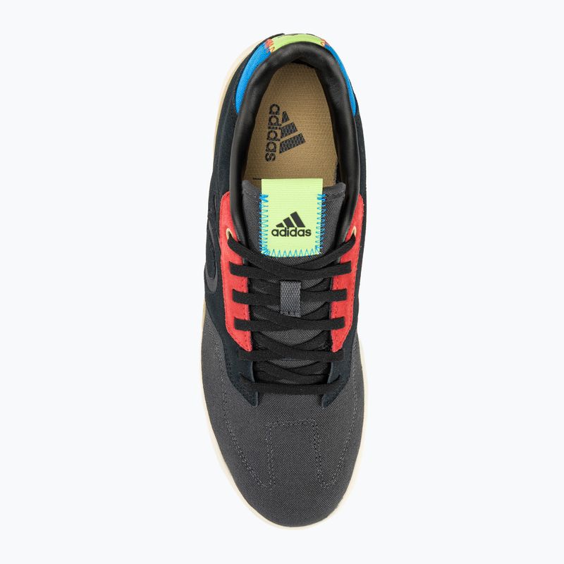 Herren adidas FIVE TEN Sleuth schwarz/karbon/weiß Plattform Radfahren Schuhe 7
