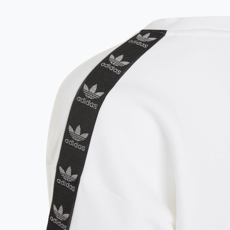 Damen Kleid adidas Crew Long Sleeve weiß 3