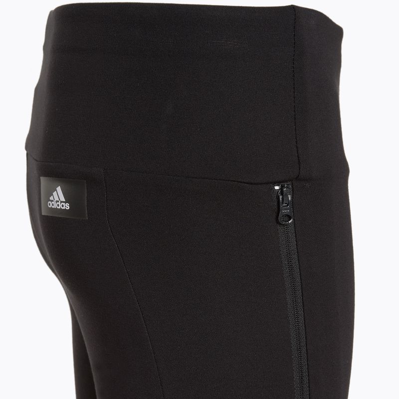 Kinder adidas Mission Victory Aeroknit Slim Hose schwarz 3