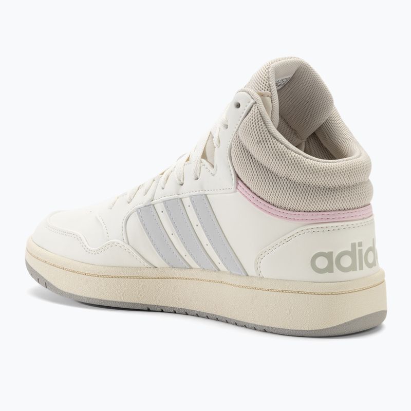 Damen adidas Hoops 3.0 Mid clowd weiß/grau/aluminium Schuhe 3