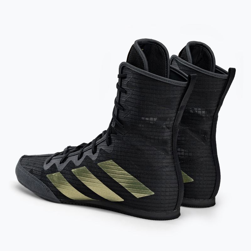 Boxschuhe adidas Box Hog 4 schwarz-gold GZ6116 3