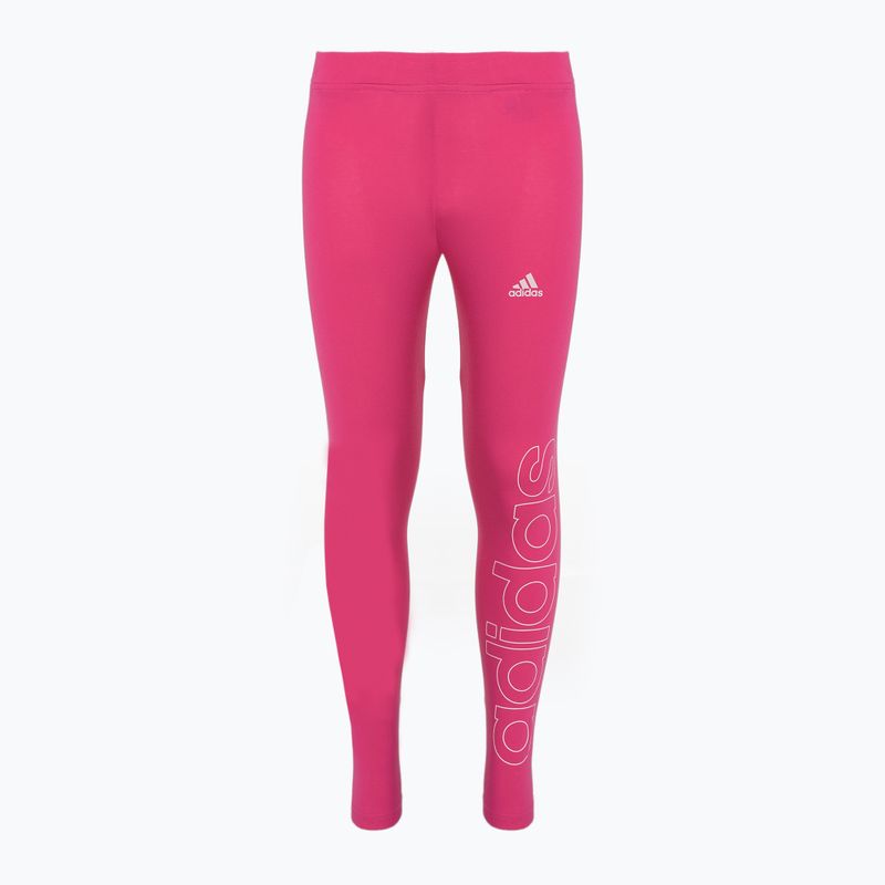 Kinder-Leggings adidas Essentials Lin Team Real Magenta/Klarrosa