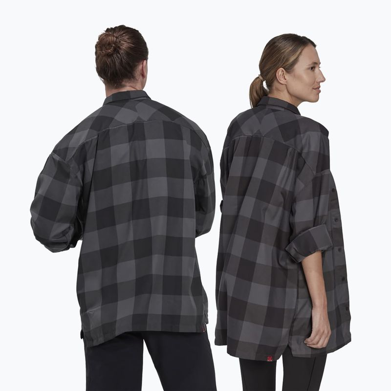 Radtrikot adidas FIVE TEN Brand of the Brave Flannel grey six/black 2