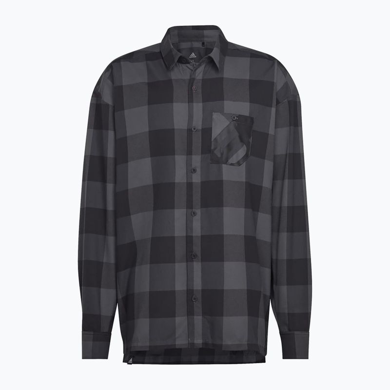 Radtrikot adidas FIVE TEN Brand of the Brave Flannel grey six/black 9