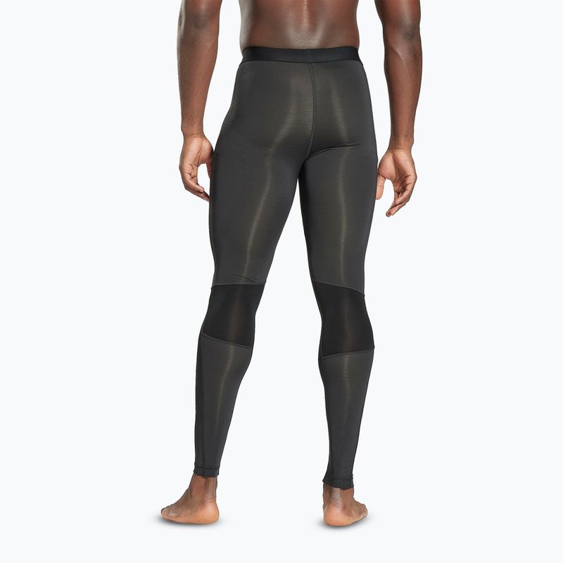 Herren Reebok Workout Ready Kompression Leggings Nacht schwarz 2