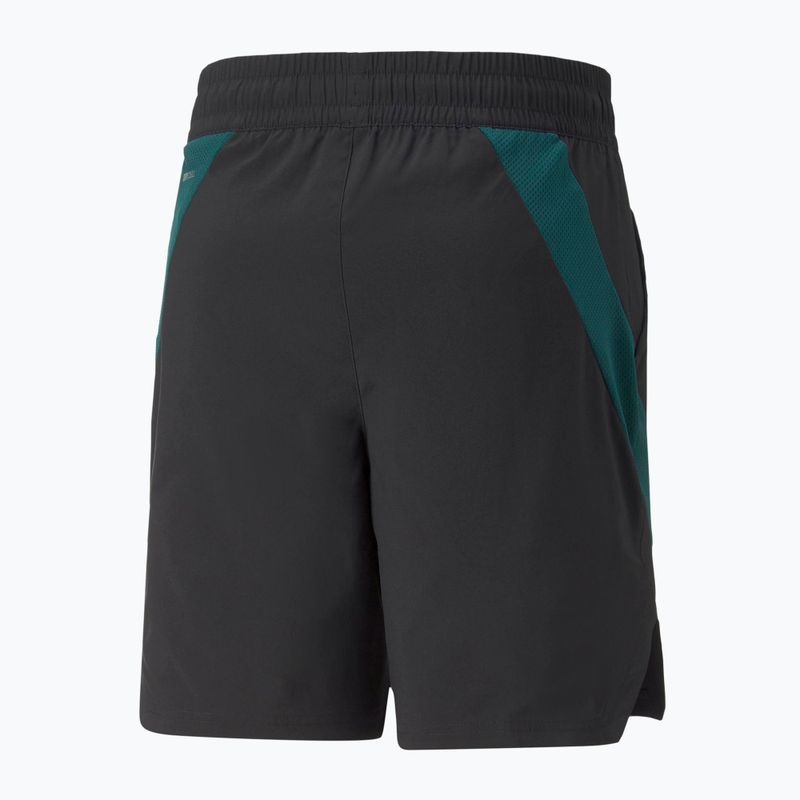 Trainingsshorts Herren PUMA Train Fit Woven 7" schwarz-grün 52213256 2