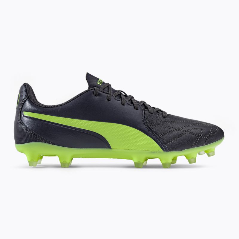 PUMA King Hero 21 FG Herren Fußballschuhe schwarz-grün 106554 05 2