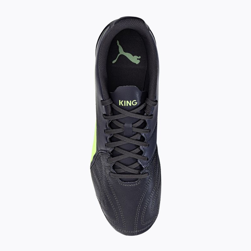 PUMA King Hero 21 FG Herren Fußballschuhe schwarz-grün 106554 05 6