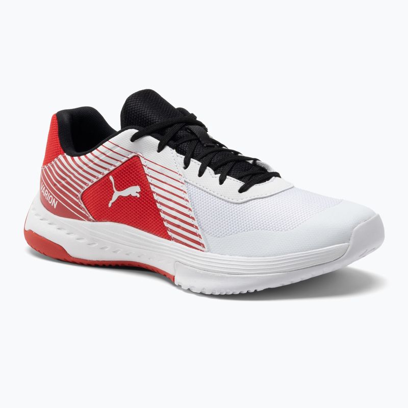 Volleyballschuhe PUMA Varion weiß-rot 164727